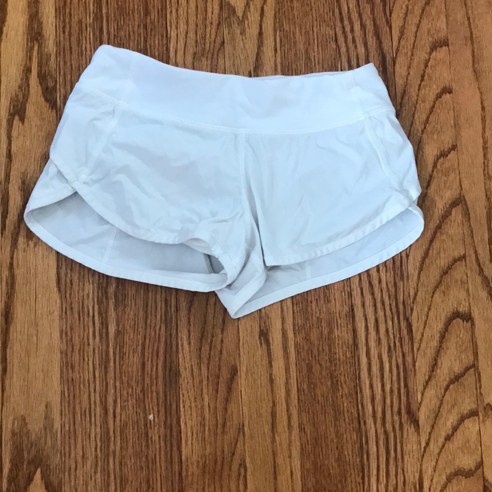white ivivva speedy shorts